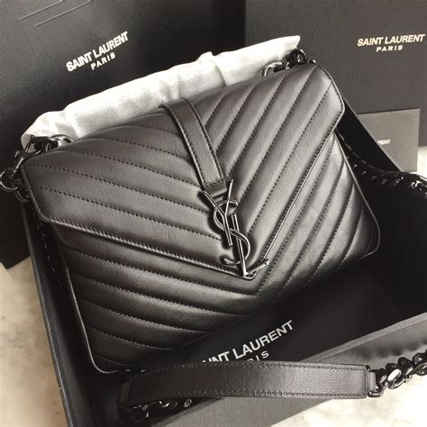 ysl mini flap bag|YSL small college bag.